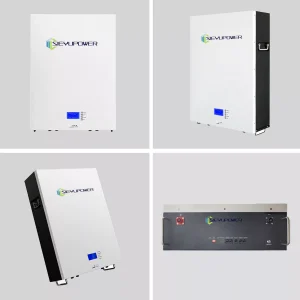 Batería LiFePO4 de 48V120Ah montada en la pared para el almacenamiento de energía en el hogar